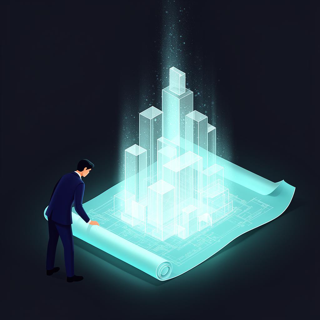Editorial illustration for: Why a business blueprint matters — and how opmodal helps bring it to life