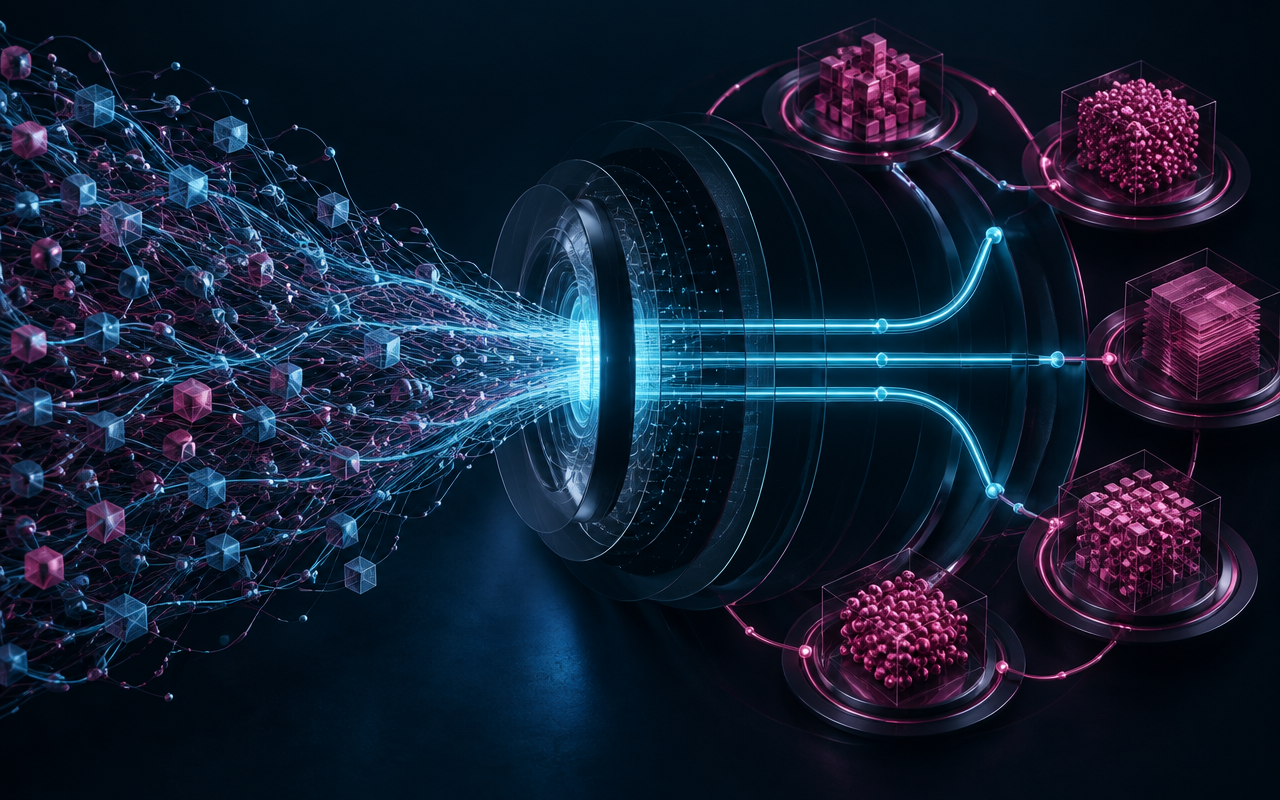 Editorial illustration for: Simplification is not subtraction: where complexity goes when the operating model sharpens